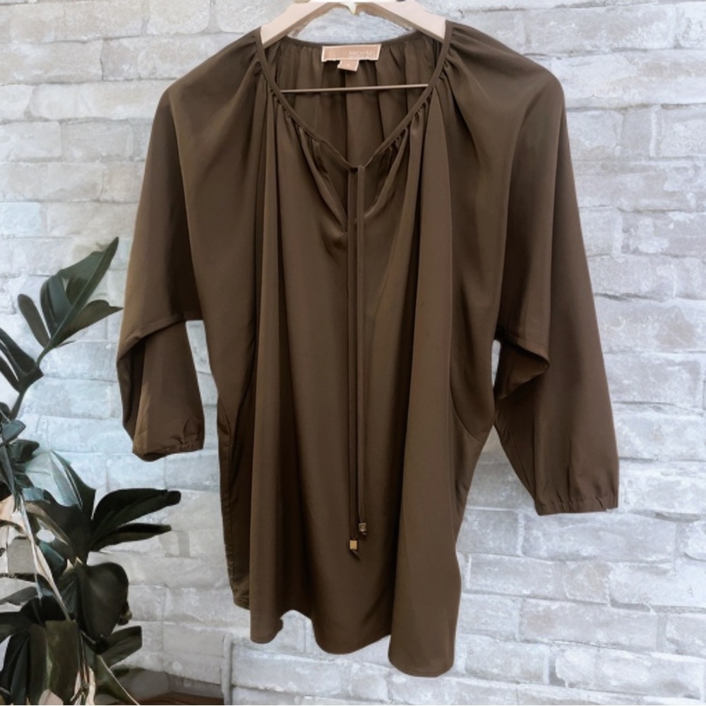 Michael Kors Olive Blouse